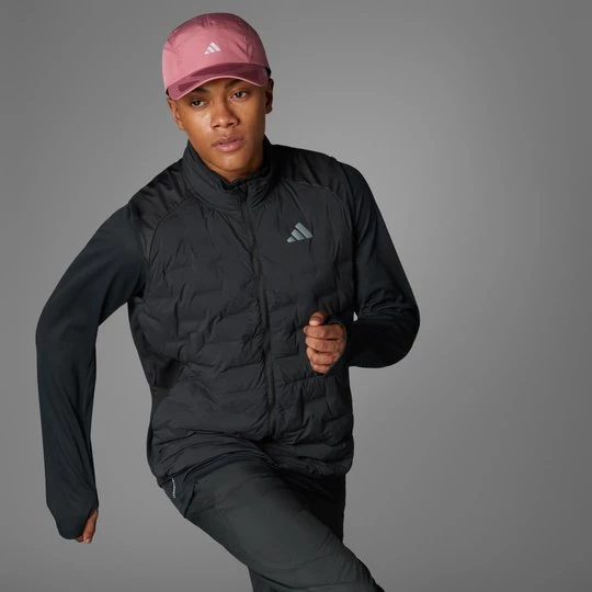 Obrázek produktu Běžecká polstrovaná vesta Adizero Adidas černá