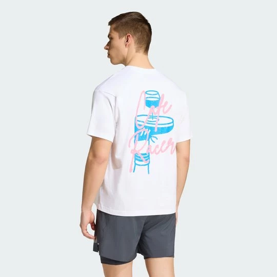 Obrázek produktu BĚŽECKÉ TRIČKO S GRAFIKOU PAŘÍŽE Adidas bílá