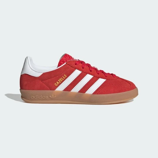 Obrázek produktu Boty Gazelle Indoor Kids Adidas červená