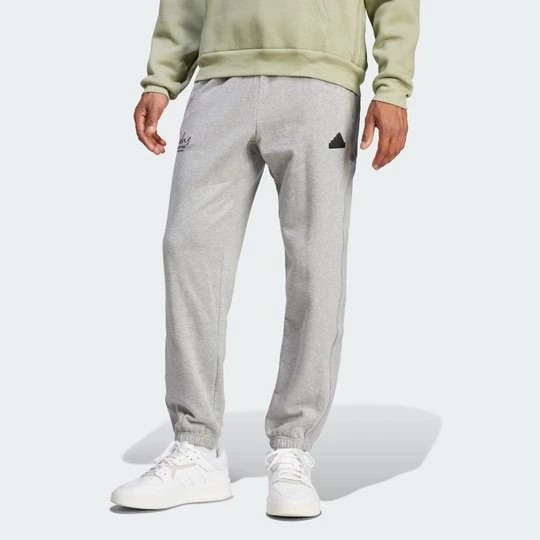 Obrázek produktu Brand Love French Terry Joggers Adidas Medium Grey Heather