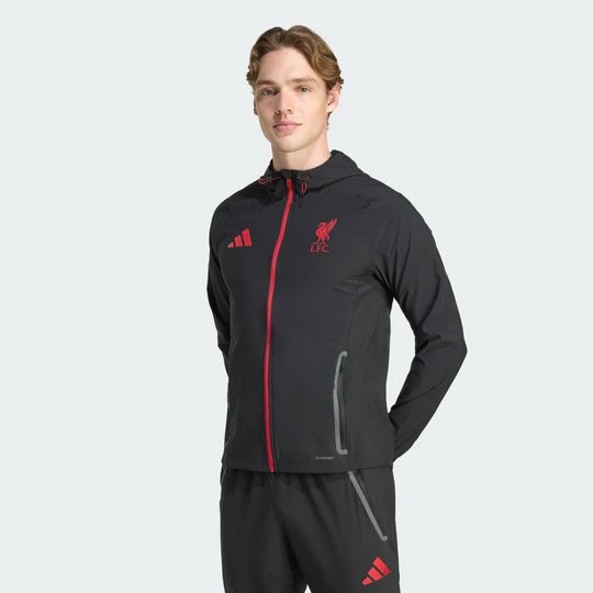 Obrázek produktu Bunda Liverpool Tiro 25 Competition Vis Tech Travel Adidas černá