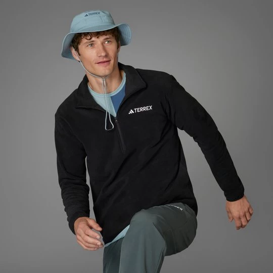 Obrázek produktu Bunda Multi Essentials 1/2 Zip Fleece Adidas černá