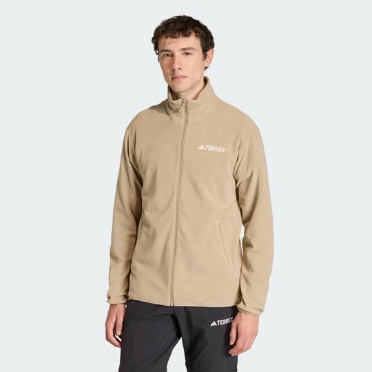 Obrázek produktu Bunda Multi Essentials Full-Zip Fleece Adidas Blanch Cargo