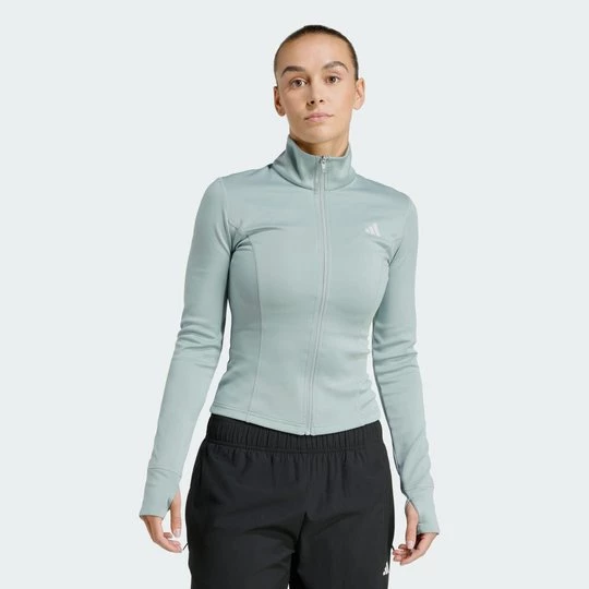 Obrázek produktu Bunda Optime Essentials Full-Zip Adidas Wonder Sage
