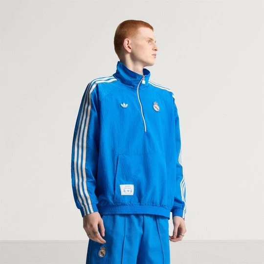 Obrázek produktu Bunda Real Madrid Terrace Icons Half-Zip Adidas