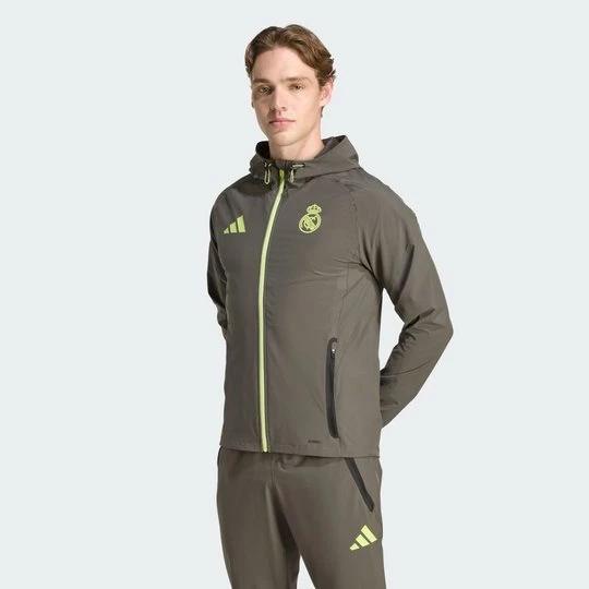 Obrázek produktu Bunda Real Madrid Tiro 25 Competition Vis Tech Travel Adidas