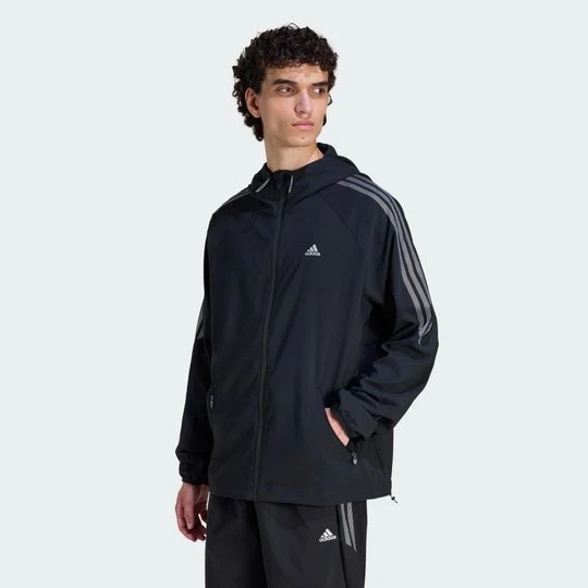 Obrázek produktu Bunda STRIPED REGULAR WINDRUNNER Adidas černá