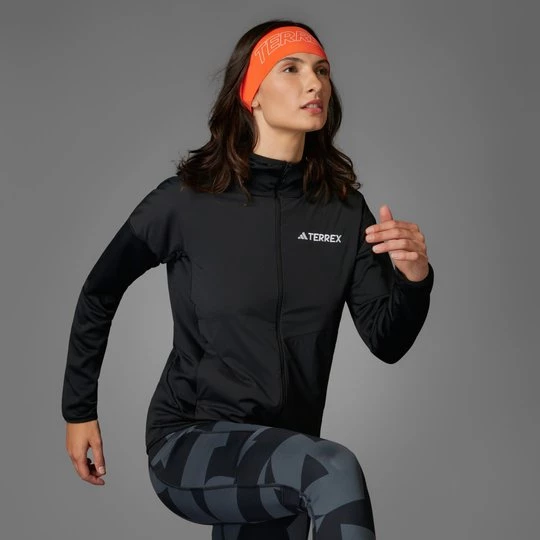 Obrázek produktu Bunda Terrex Xperior Climawarm+ Wind Light Fleece Hooded Adidas černá