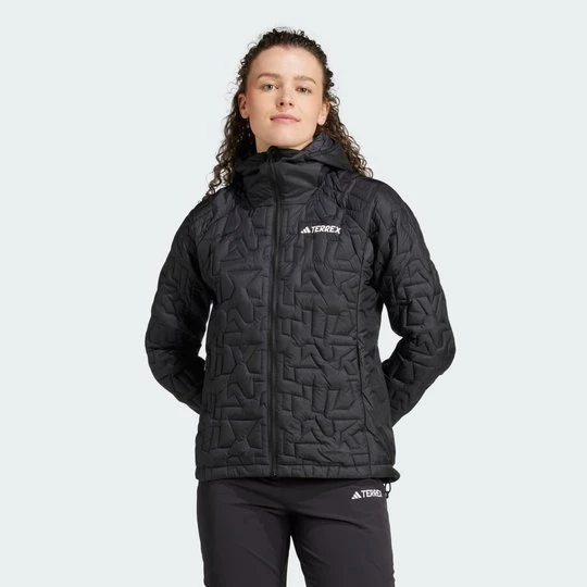 Obrázek produktu Bunda Terrex Xperior PrimaLoft Loose Fill Insulated Hooded Adidas černá