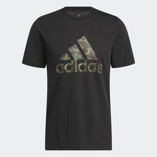 Obrázek produktu Camo Short Sleeve T-Shirt Adidas černá