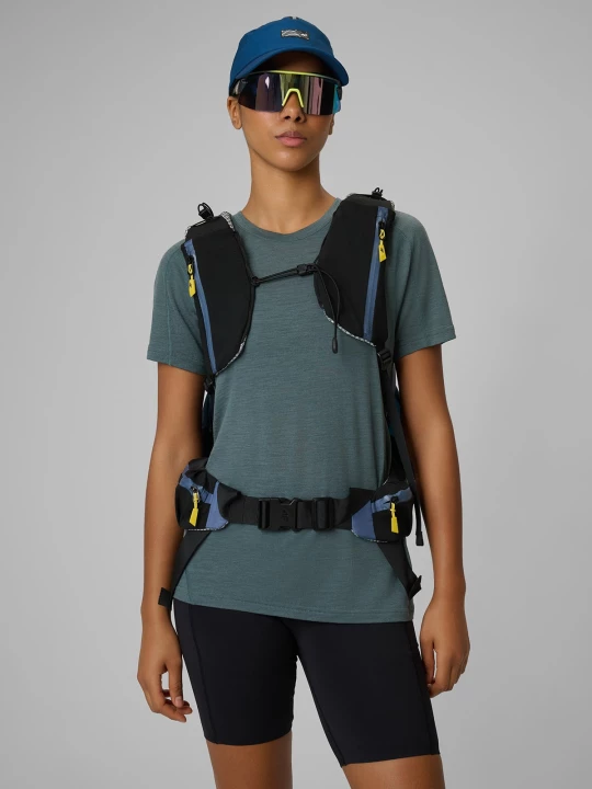 Obrázek produktu Dámské trekkingové tričko s merino vlnou - khaki 4F