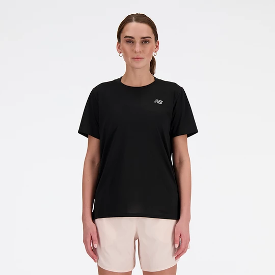 Obrázek produktu Dámské tričko New Balance WT41222BK – černé