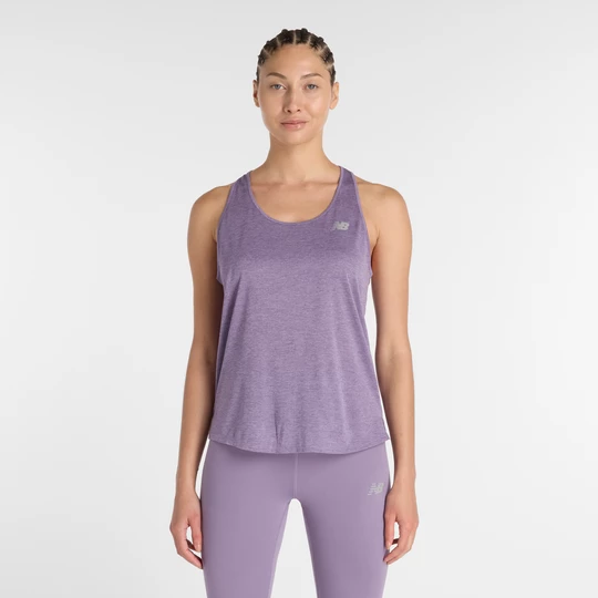 Obrázek produktu Dámské tričko New Balance WT41250AB7 – fialové