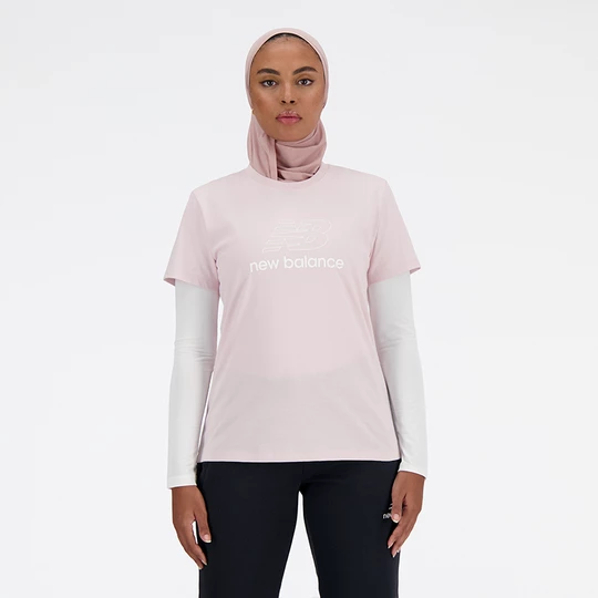 Obrázek produktu Dámské tričko New Balance WT41816SOI – růžové