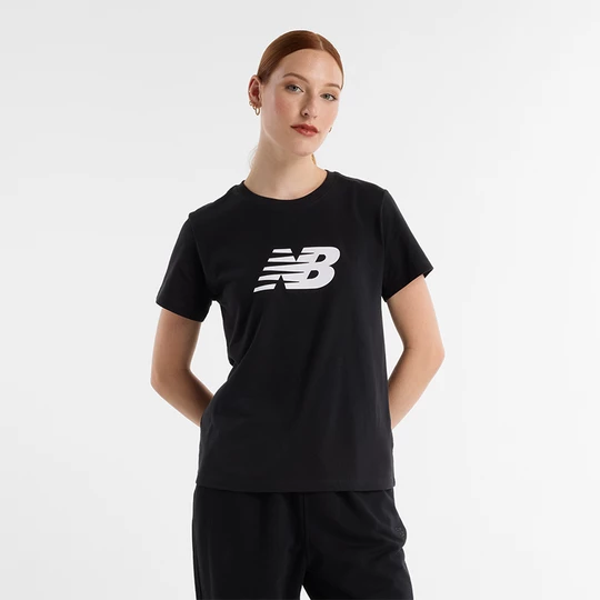 Obrázek produktu Dámské tričko New Balance WT43582BK – černé