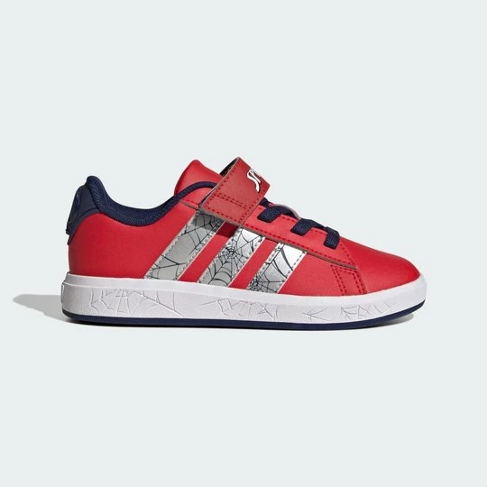 Obrázek produktu DĚTSKÉ BOTY ADIDAS MARVEL SPIDER-MAN GRAND COURT červená