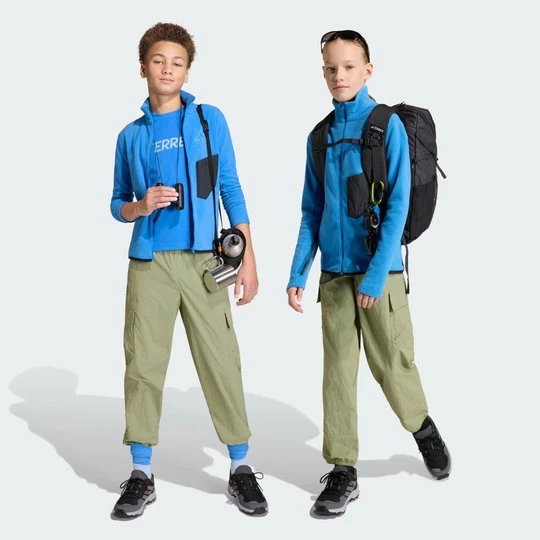 Obrázek produktu Dětské cargo kalhoty Terrex Xploric CLIMA365 Adidas Tent Green