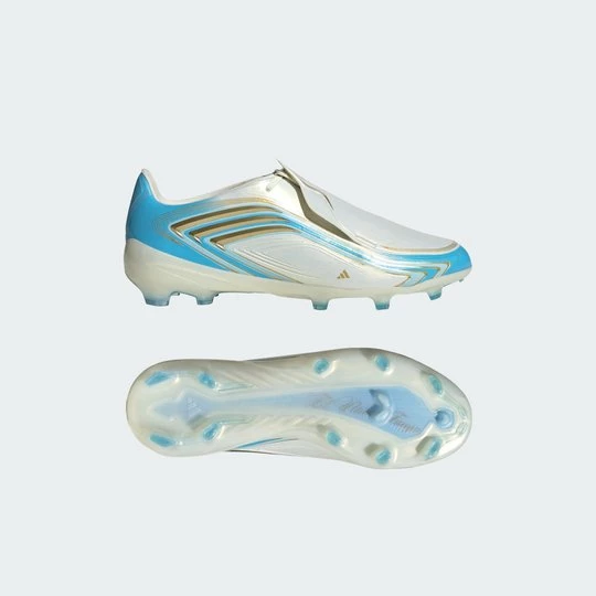 Obrázek produktu Dětské fotbalové kopačky F50 MESSI ELITE na pevný povrch Adidas béžová