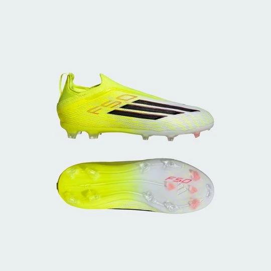 Obrázek produktu Dětské kopačky F50 ELITE bez tkaniček na pevný povrch Adidas