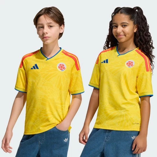 Obrázek produktu Dětský domácí dres Kolumbie 26 Adidas Impact Yellow