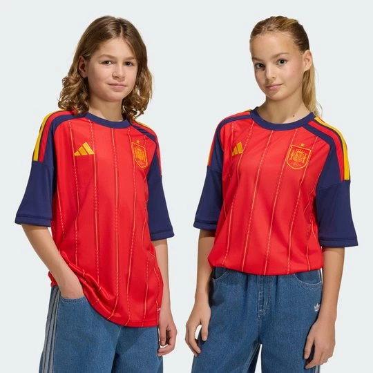 Obrázek produktu Dětský domácí dres Španělsko 26 Adidas Vivid Red
