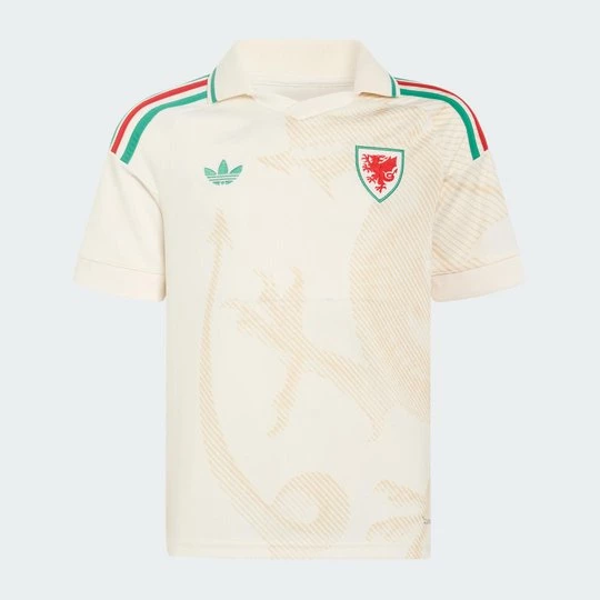 Obrázek produktu Dětský venkovní dres Wales 26 Adidas Chalk White