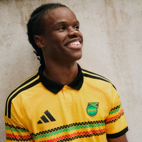 Obrázek produktu Domácí dres Jamajka 26 x Bob Marley Authentic Adidas Bold Gold