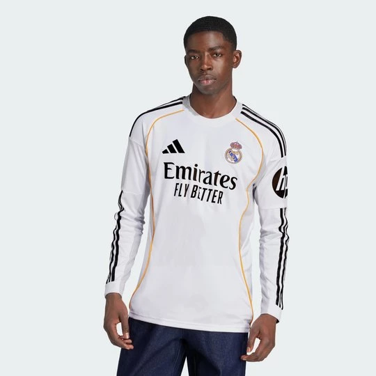 Obrázek produktu Domácí dres Real Madrid 25/26 sdlouhým rukávem Adidas bílá