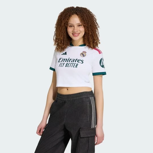 Obrázek produktu Domácí dres Real Madrid 26/27ve zkrácené délce Adidas bílá