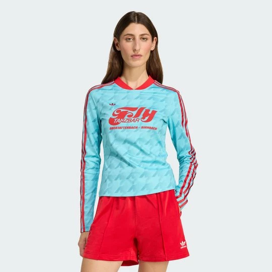 Obrázek produktu Dres Graphic Football Allover Print Bodycon Long Sleeve Adidas