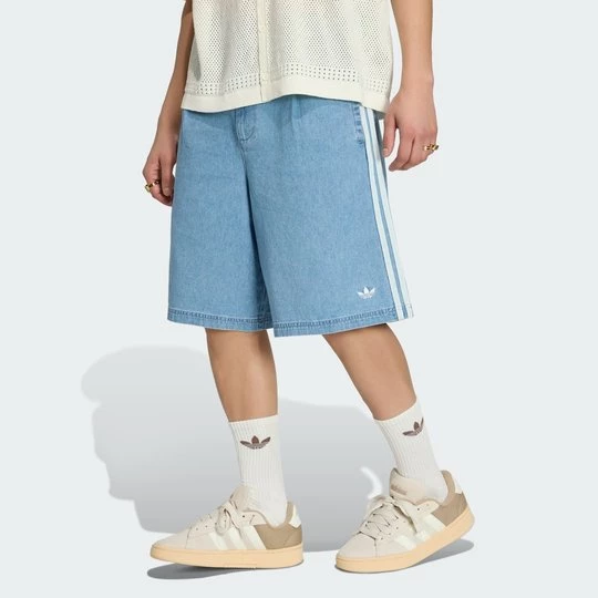 Obrázek produktu DŽÍNOVÉ CHINO ŠORTKY Adidas Light Blue