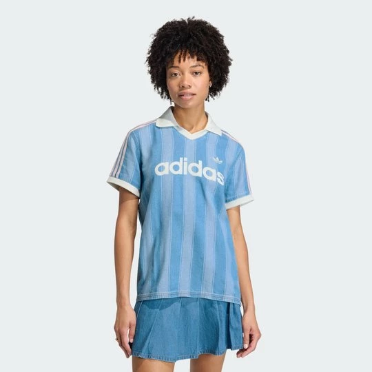 Obrázek produktu DŽÍNOVÝ FOTBALOVÝ DRES Adidas Indigo Denim