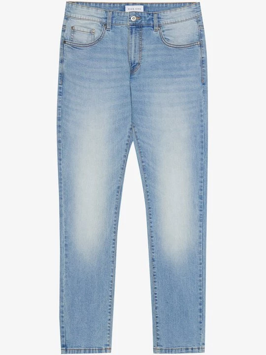 Obrázek produktu Džíny Slim Fit Pier One světle modrá