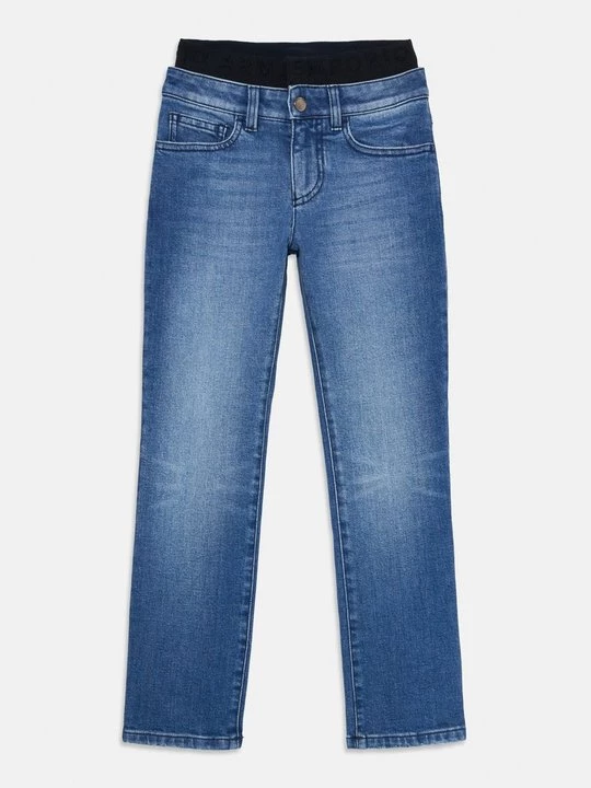 Obrázek produktu Džíny Straight Fit Emporio Armani modrá
