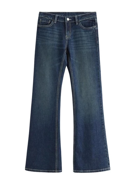 Obrázek produktu Džíny Straight Fit Lindex tmavomodrý denim