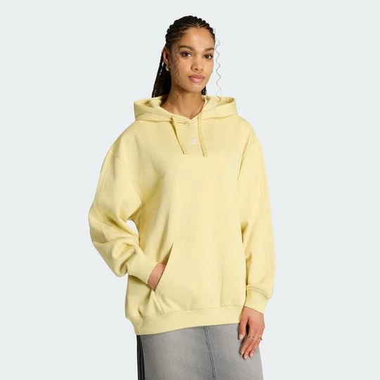 Obrázek produktu ESSENTIALS OVERSIZED FLEECE HOODIE Adidas Powder Yellow