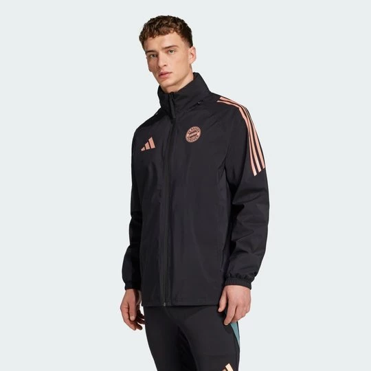 Obrázek produktu FC Bayern Tiro 24 Rain Jacket Adidas černá