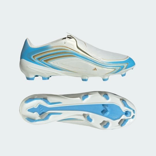 Obrázek produktu Fotbalové kopačky F50 MESSI LEAGUE na pevný povrch Adidas béžová