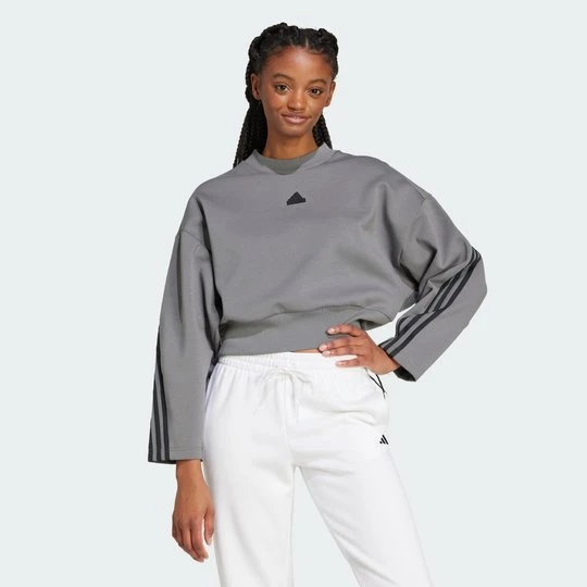 Obrázek produktu Future Icons 3-Stripes Sweatshirt Adidas Grey Four