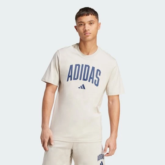 Obrázek produktu Grafické tričko Collegiate Lineage Adidas béžová