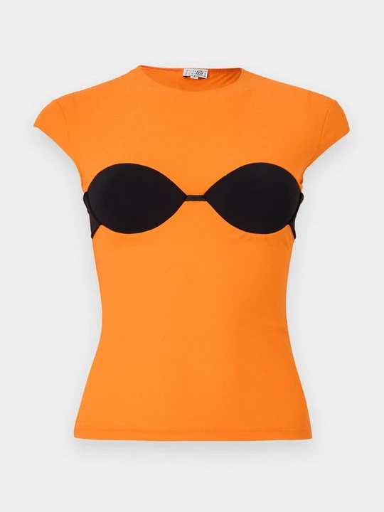 Obrázek produktu Horní díl bikin MM6 Maison Margiela oranžová