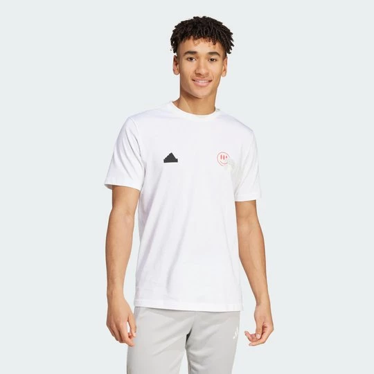 Obrázek produktu House of Tiro Summer Graphic T-Shirt Adidas bílá