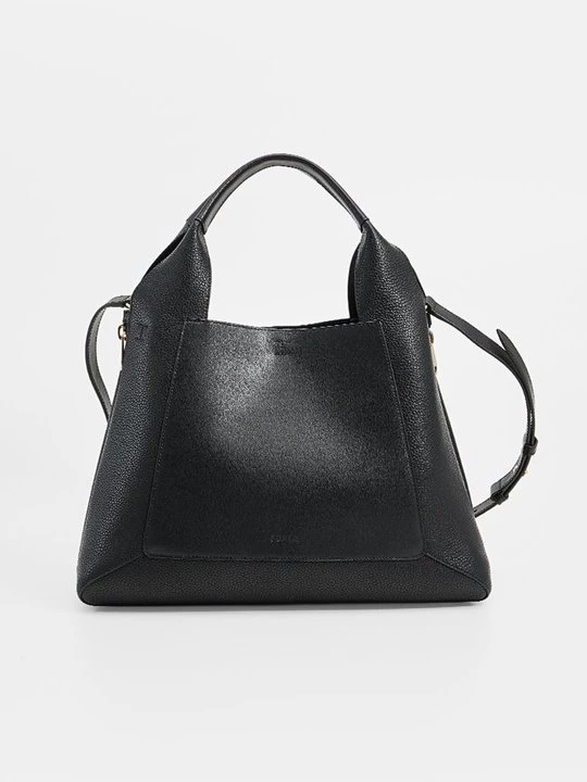 Obrázek produktu Kabelka Furla skvrnitě antracitová