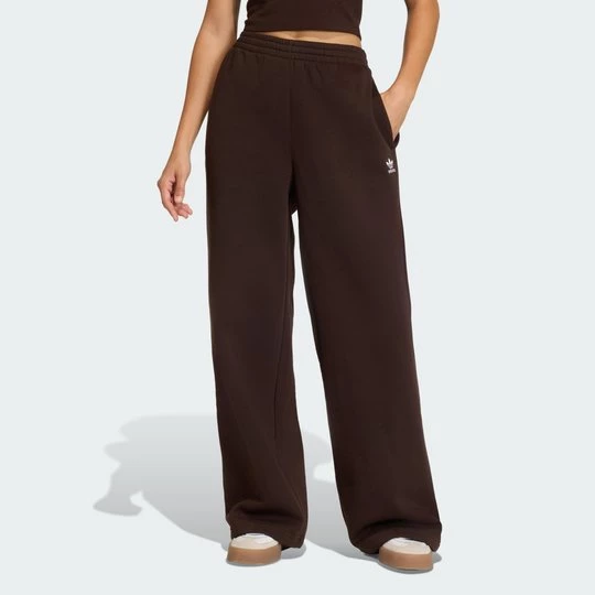 Obrázek produktu Kalhoty Essentials Wide Leg Fleece Adidas Aurora Coffee