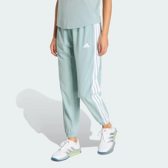 Obrázek produktu Kalhoty Train Essentials 3-Stripes Woven Adidas zelená