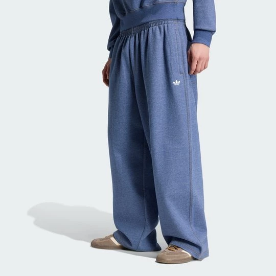 Obrázek produktu KALHOTY TREFOIL ESSENTIALS MELANGE BAGGY S OTEVŘENÝM LEMEM Adidas