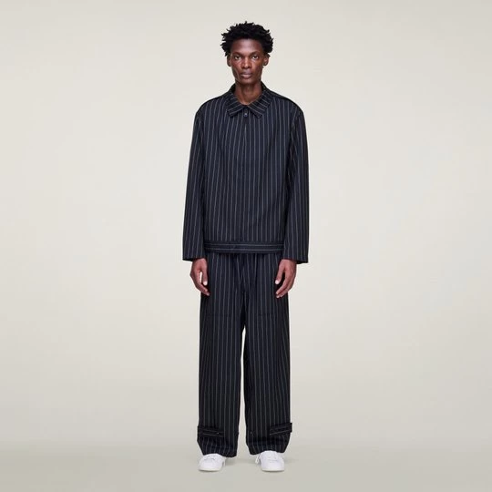 Obrázek produktu KALHOTY Y-3 PINSTRIPE REFINED WOOL WIDE LEG Adidas černá