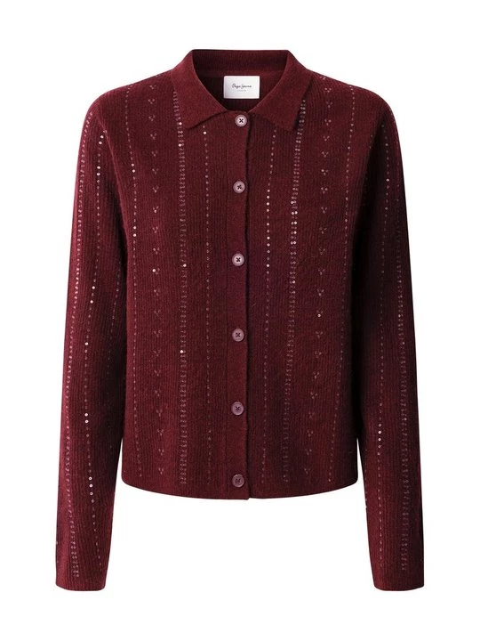 Obrázek produktu Kardigan Pepe Jeans bordeaux