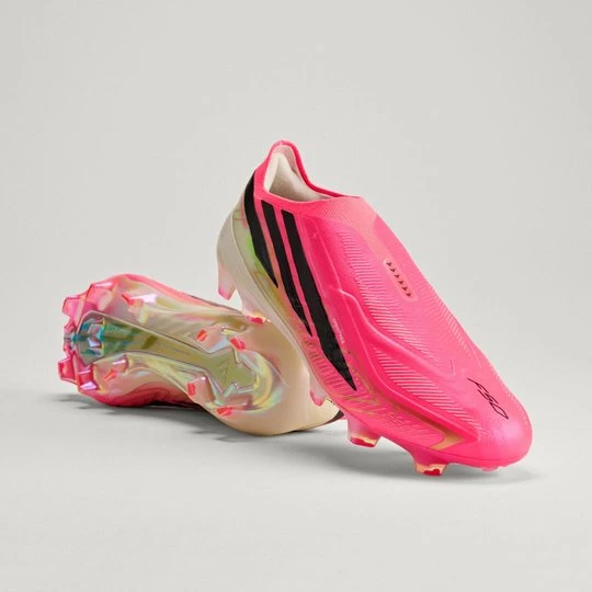 Obrázek produktu Kopačky bez tkaniček F50 HYPERFAST ELITE na pevný povrch Adidas béžová