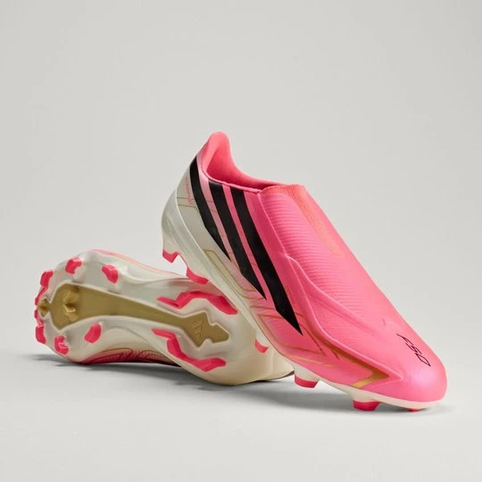 Obrázek produktu Kopačky F50 HYPERFAST LEAGUE Laceless Firm Ground Adidas růžová